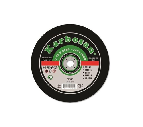 KARBOSAN 230*3.0*22 SC KESME TAŞI ( 910300 )